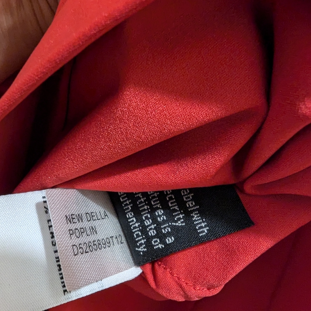Diane von Furstenberg New Della Poplin Hot Pink Sheath Dress Wrap Tie Front- 14 - Picture 10 of 12